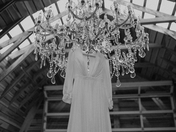 Wedding-Gown-Haning-From-Chandelier