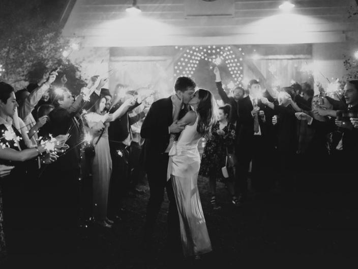 Sparkler-Exit-Kiss-Lauren-Ryan