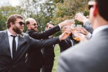 Groomsmen-Celebrate-With-Toast