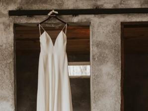 Wedding-Dress-Hanging-Overlook-Barn-Stall-Gallery